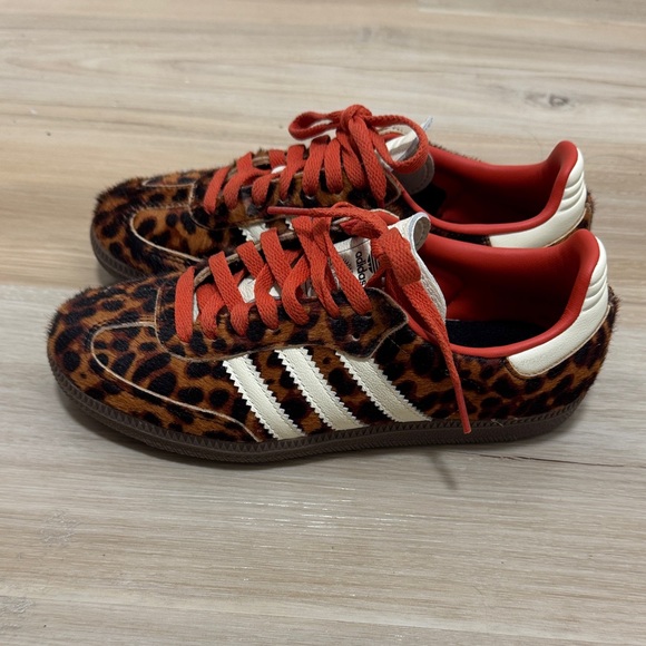 Adidas Samba OG Leopard Print Sneakers - Picture 2 of 6